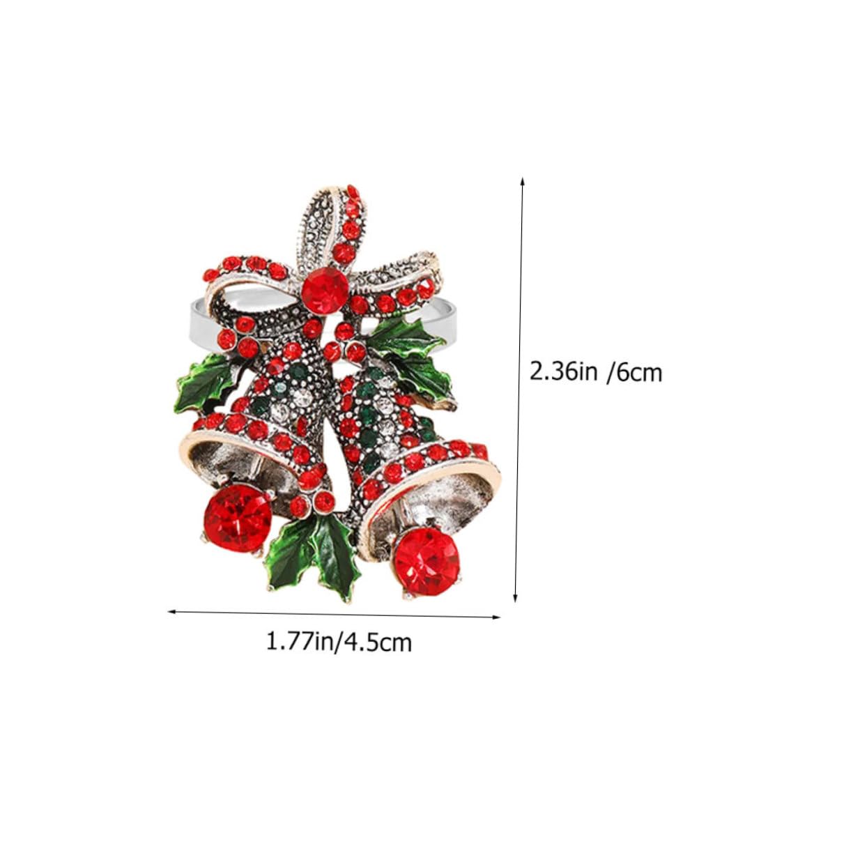 Cabilock 3 Set Per Tovaglioli Natale Forma Per Decorazioni Festive Da Tavola Per Ristoranti E Feste Natalizie 6 Pezzi*3
