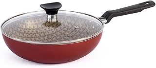 Frigideira funda antiaderente tramontina 24cm com tampa