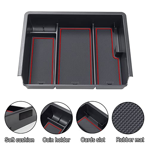 Image of JKCOVER Center Console Organizer Compatible with Chevy Silverado /GMC Sierra