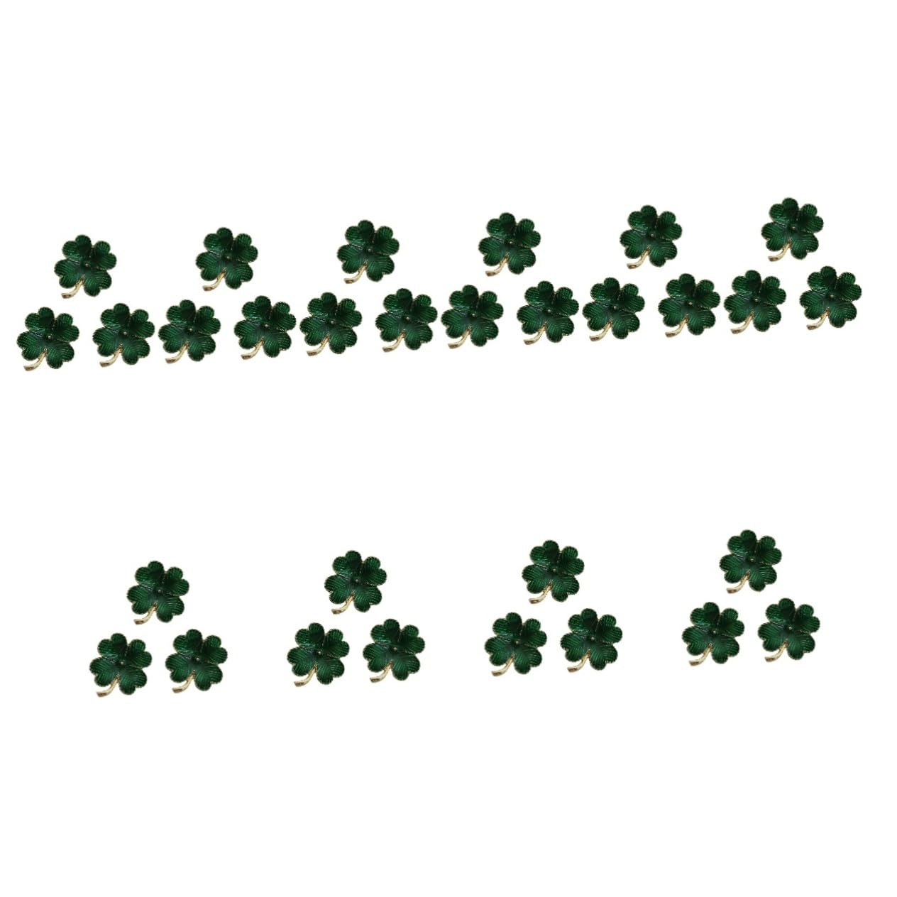 30 Piezas Broche De Trébol De Cuatro Hojas Broche Fiesta Irlandesa s Para Mujer De Cuatro Hojas Calle. Del Día De Patrick Accesorio De Ropa Aleación LIFKOME