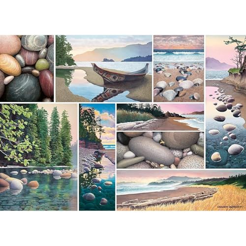 Ravensburger West Coast Tranquility 1000 Pezzi Puzzle Per Adulti – 12000631 – Lavorazione Artigianale, Made In Germany, Ogni Pezzo Si Adatta Perfettamente - 4