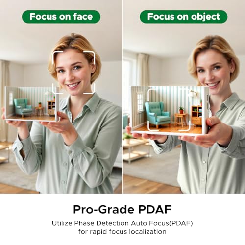 Image of UGREEN FineCam Pro 4K Webcam with 1 /2 inch Sensor for PC /Mac | AI Noise-Canceling Mic, Gesture Control, Face AE, PDAF, for Streaming, Conference, OBS Zoom, Switch 2, Privacy Cover & Tripod