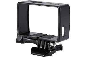 Black Portable Electronic Device Mount for Xiaomi YI 4K / 2 Sports Action Camera