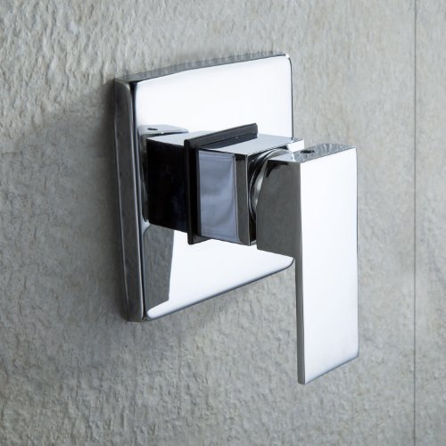 Lightinthebox Shower Head High Pressure Wall Mount Rainfall Shower Head Rain Shower System 8 Inch Square Brass - Thumbnail 7