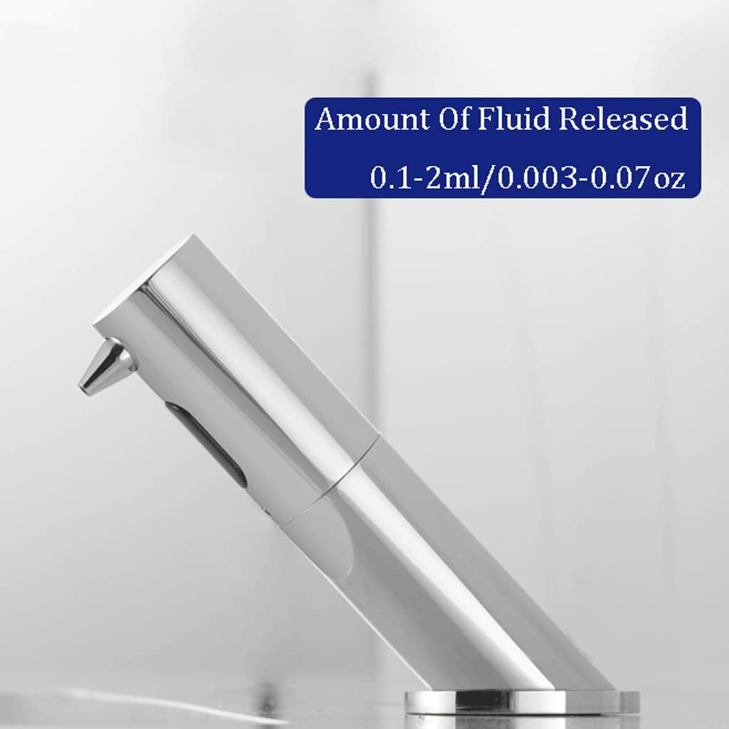 Farmhouse Automatic Soap Dispenser Touchless Hand Gel Dispenser W/Clear Tank Large Capacity Built in Sink Soap Dispenser W/Smart Sensor Pump Bottle