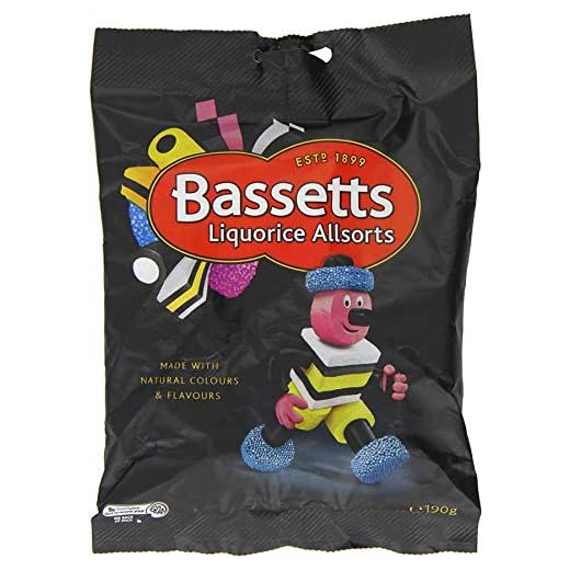 Bassett's Liquorice Allsorts (190g) by Groceries