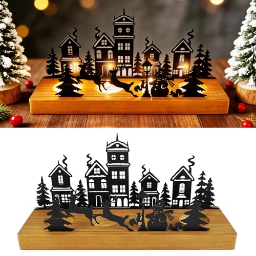 Advent Kerzenhalter,Adventskranz Teelichthalter für 4...