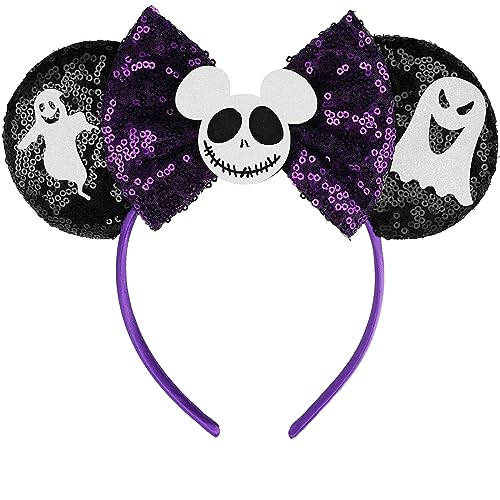 Image of FANYITY Mouse Ears, Sequin Mouse Ears Headband for Boys Girls Women (YL)