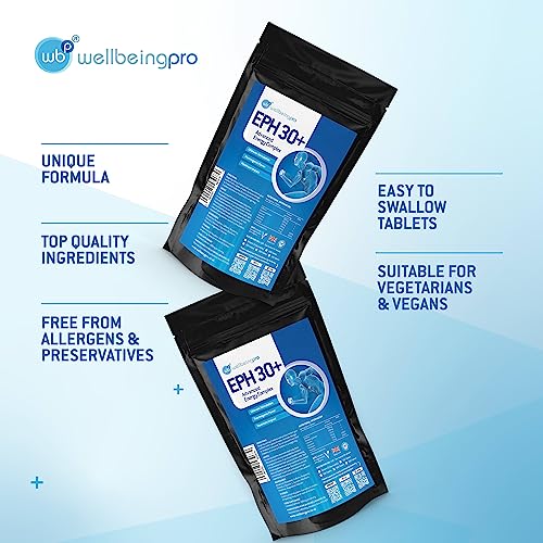 WBP Eph30+ Advanced Energy Complex - Super Strength Keto Diet & Weight Loss Tablets - Vegan & Letterbox-Friendly Packaging - GMP Certified UK Made Supplement - 100 Tablets - Image 6