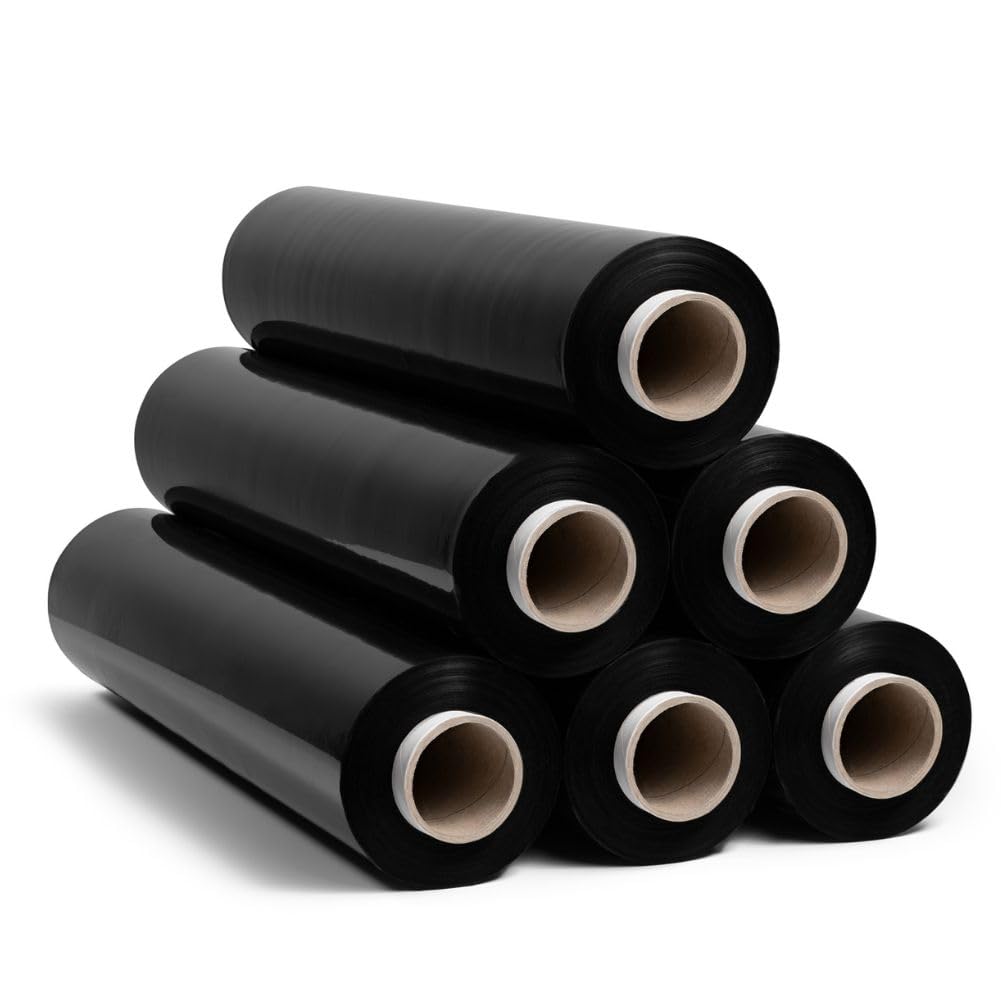 Film étirable Manuel NOIR Opaque | Carton Service
