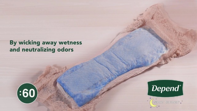 Depend Night Defense Adult Incontinence Underwear for Women