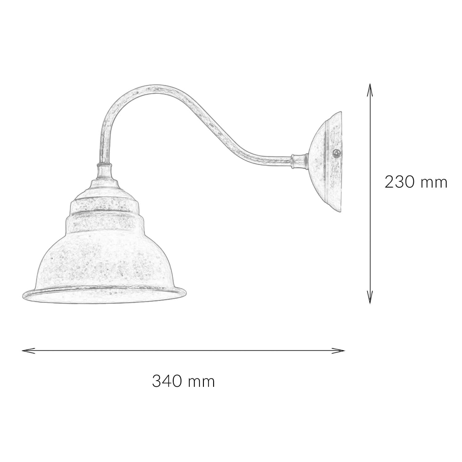 Premium Wandleuchte aus Messing antik E27 bis 60W 230V für Schlafzimmer Flur Wohnzimmer Esszimmer Lampe Leuchten Beleuchtung Wandlampe