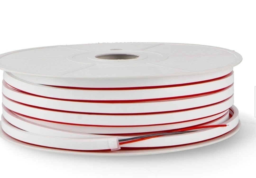 Neón - flexible 12VDC, 14W/m, 50 metros, 1200 lm/m, colores: azul, rojo, rosa, verde, morado, dorado, naranja, medidas: 5000x5x12 mm* elige tú color al comprar y mándalo por chat con tu envío