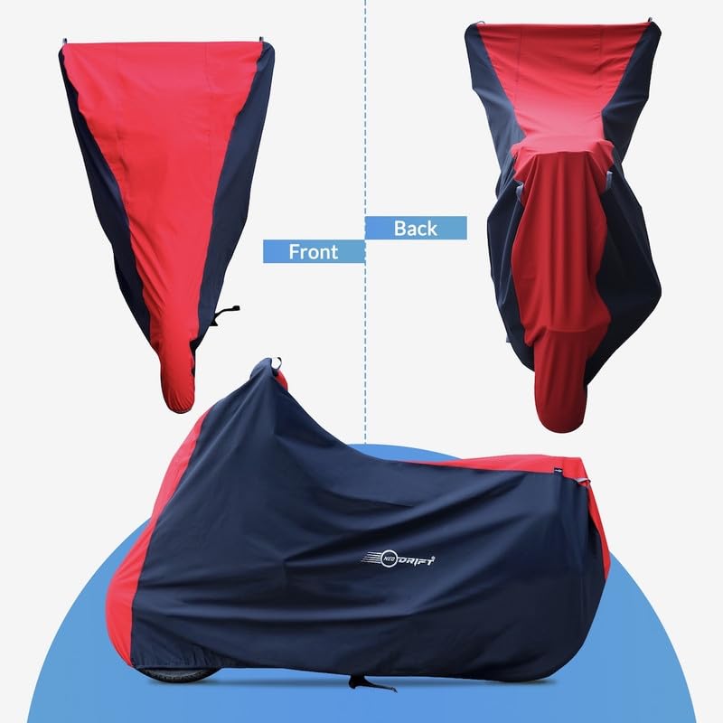 Image of Neodrift 'SuperMax' Bike Cover for Ola Roadster X Plus (All-Weather Motorcycle Protection, Water & UV Resistant, Dustproof, Windproof).