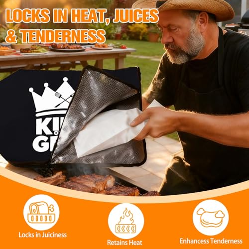 Set de 5 piezas para parrilla con accesorios BBQ miniatura 4