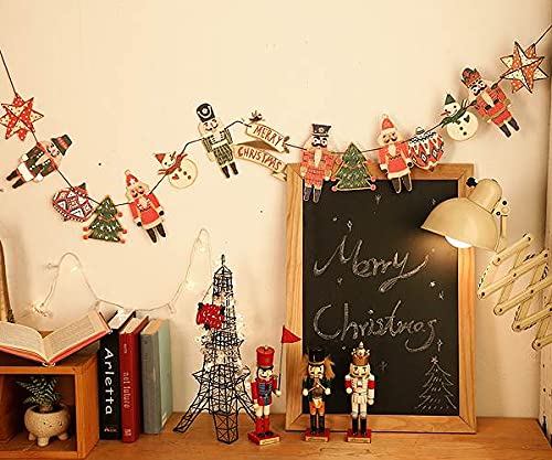 Amazon | クリスマスガーランド クリスマスの愉快な仲間達