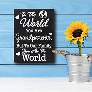 Grandparentsgiftsigntotheworldyouaregrandparentsbuttoourfamilyyouaretheworldwoodboxsignfreestandingorwallhangingmeaningfulgiftforgrandmagrandpa Urban Country Home Decor Grandparents gift signto the world you are grandparents but to our family you are the world wood box signfreestanding or wall hangingmeaningful gift for grandma grandpa urban country home decor