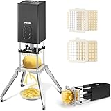 FOHERE Electric French Fry Cutter, Black