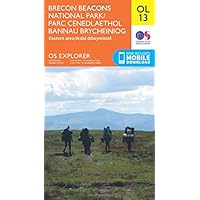Brecon Beacons National Park / Parc Cenedlaethol Bannau Brycheiniog Map | Eastern Area / Ardal ddwyreiniol | Ordnance Survey | OS Explorer Map OL13 | Wales | Walks | Hiking | Maps | Adventure