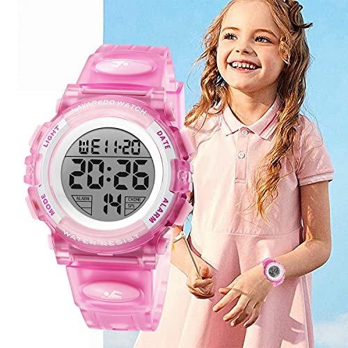 Image of Kids Watch,Boys Watch for 3-15 Year Old Boys,Digital Sport Outdoor Multifunctional Chronograph LED 50 M Waterproof Alarm Calendar Analog Watch for Children with Silicone Band,Kids Gift