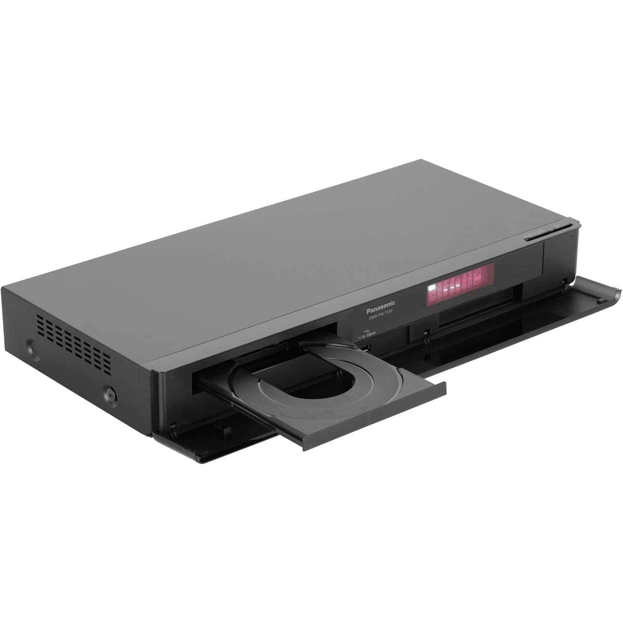 Panasonic DMR-PWT550EB Blu-Ray Player and HDD Recorder with