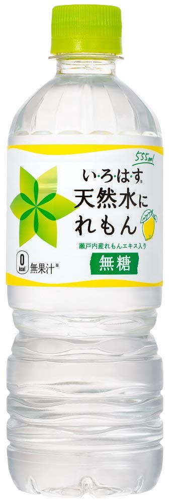 Amazon.co.jp: 【無糖】コカ・コーラ い・ろ・は・す 天然水にれもん