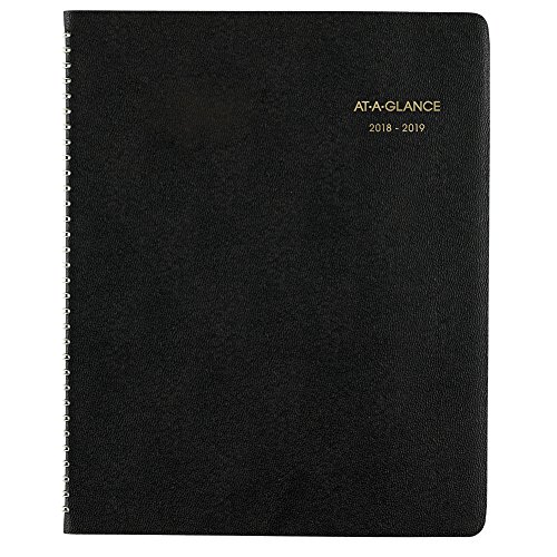 AT-A-GLANCE Academic Monthly Planner, July 2017 - December 2018, 8-7/8