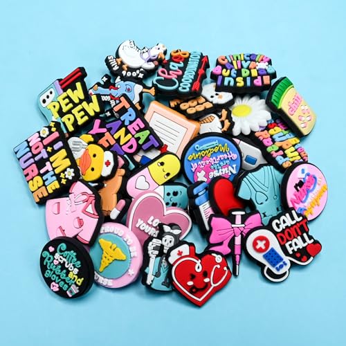 Image of Backpack Pins, Bulk Funny Cute Pins Aesthetic Lapel Pin for Backpacks /Jackets /Hats /Bags Women Nurse Teens Gifts