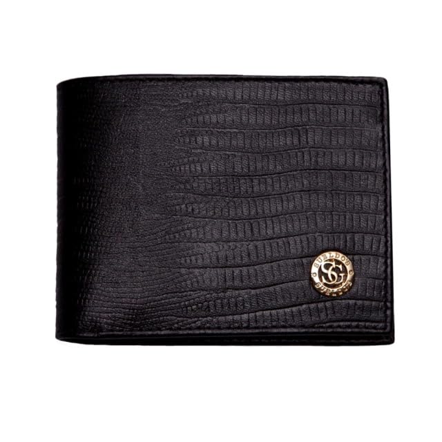 Carteira masculina tradicional couro legítimo flip