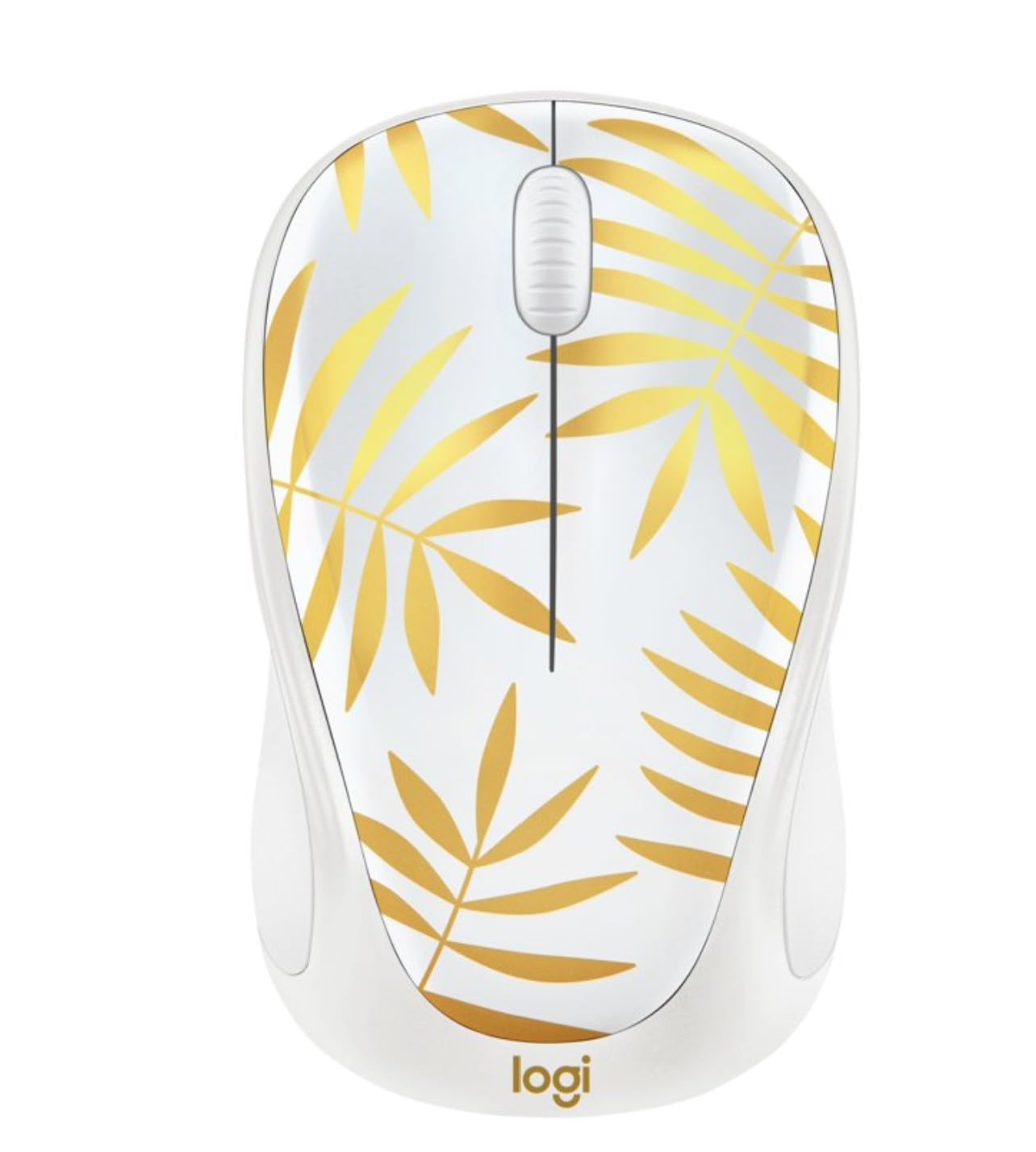 Logitech M317C Wireless Mouse - Bamboo Dream (Renewed)