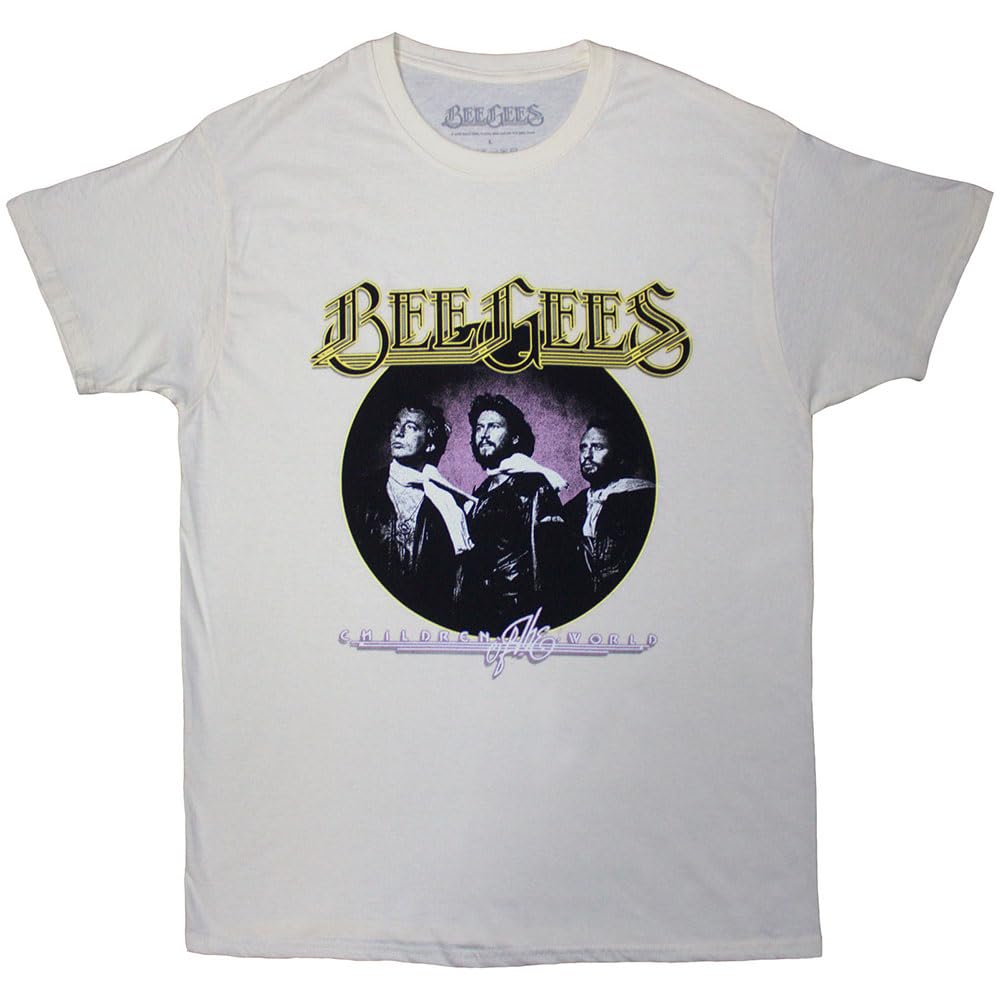Rock Off officially licensed products The Bee Gees Children of The World T Shirt XXL