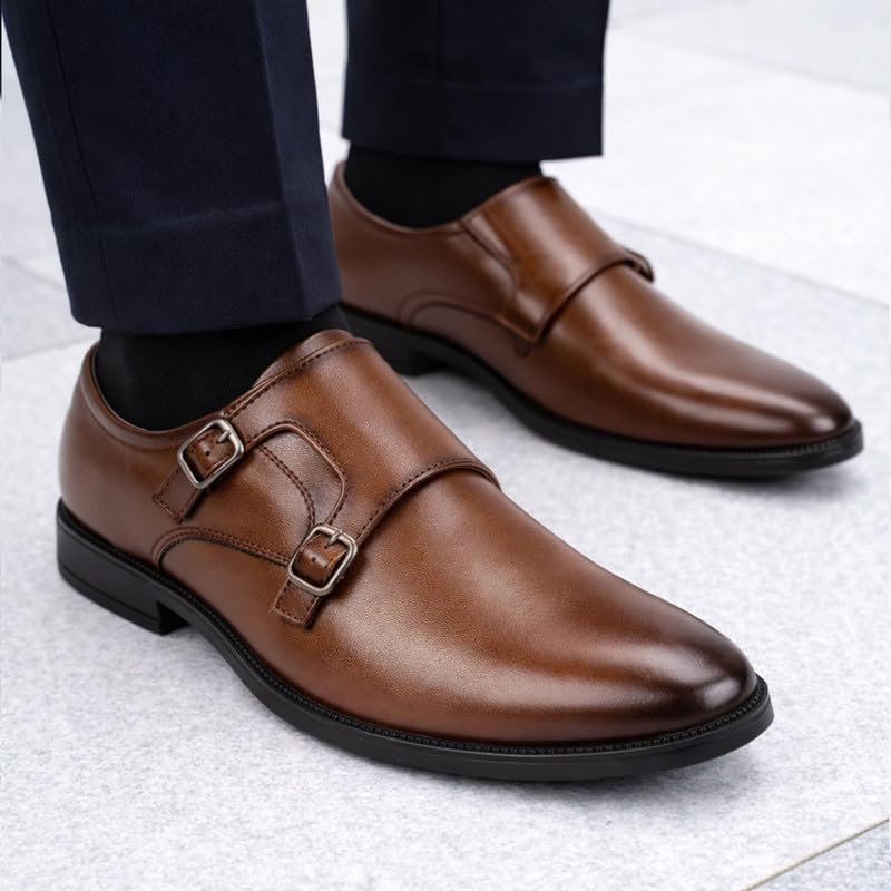 Image of FAUSTO Men Formal Pull-On Shoes