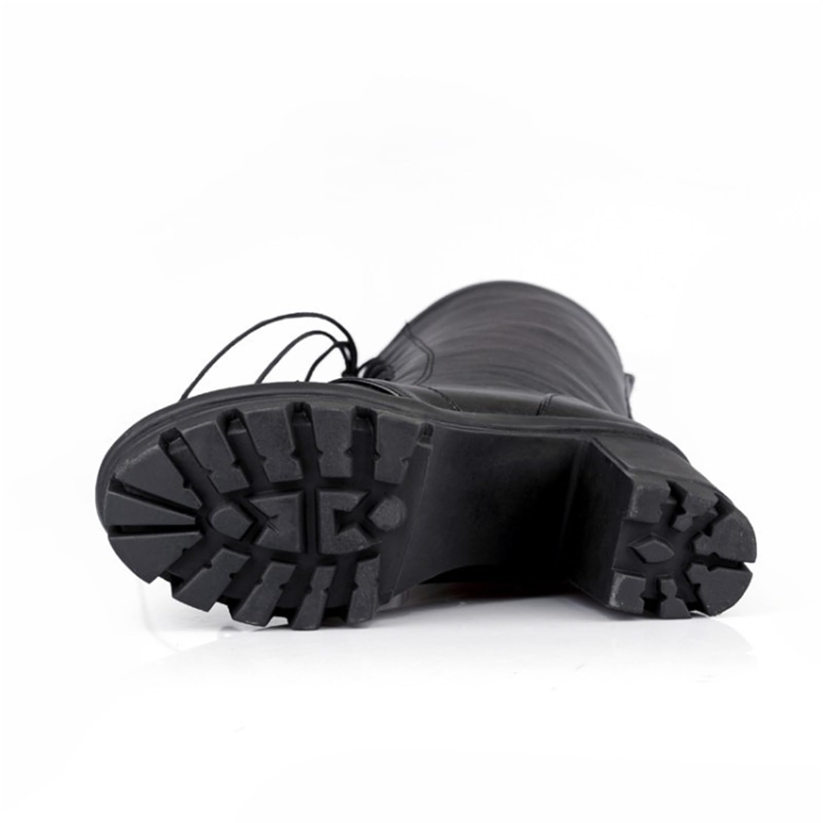 MEECHI Stivaletti da Donna in Stile Gotico 2023 Nuovi Stivali Stringati con Tacco Largo Caldi Booties in Peluche Stivali Corti in Pelle PU Ankle Boots da Autunno Inverno Scarpe alla Caviglia