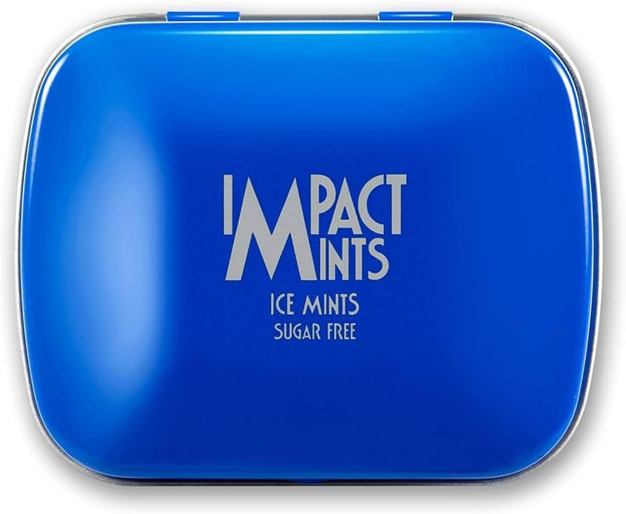 Impact Mints Sugar-Free Mints, Ice Flavour, Imported From Germany, 14g-image-5
