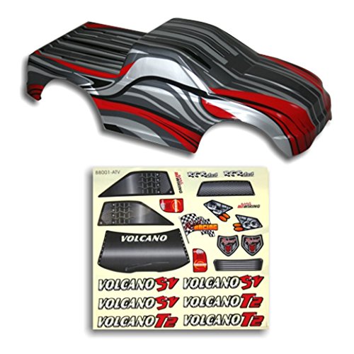 Redcat Racing Truck Body Red and Silver (1/10 Scale)