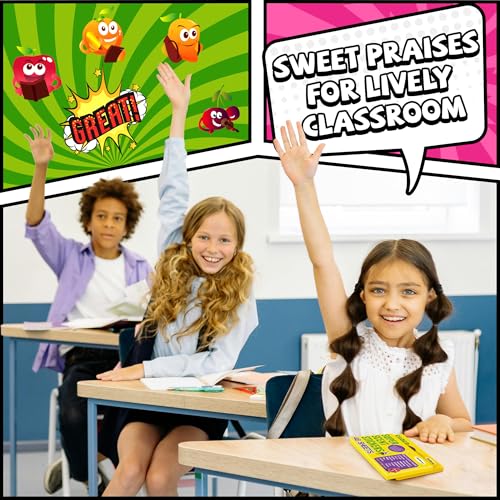 HORIECHALY Smelly Stickers Scratch and Sniff for Kids, Scented Stickers 48 Sheets 746 PCS 16 Different Scents, Sensory Fun Positive Reward for Classroom Engagement and Creative Play