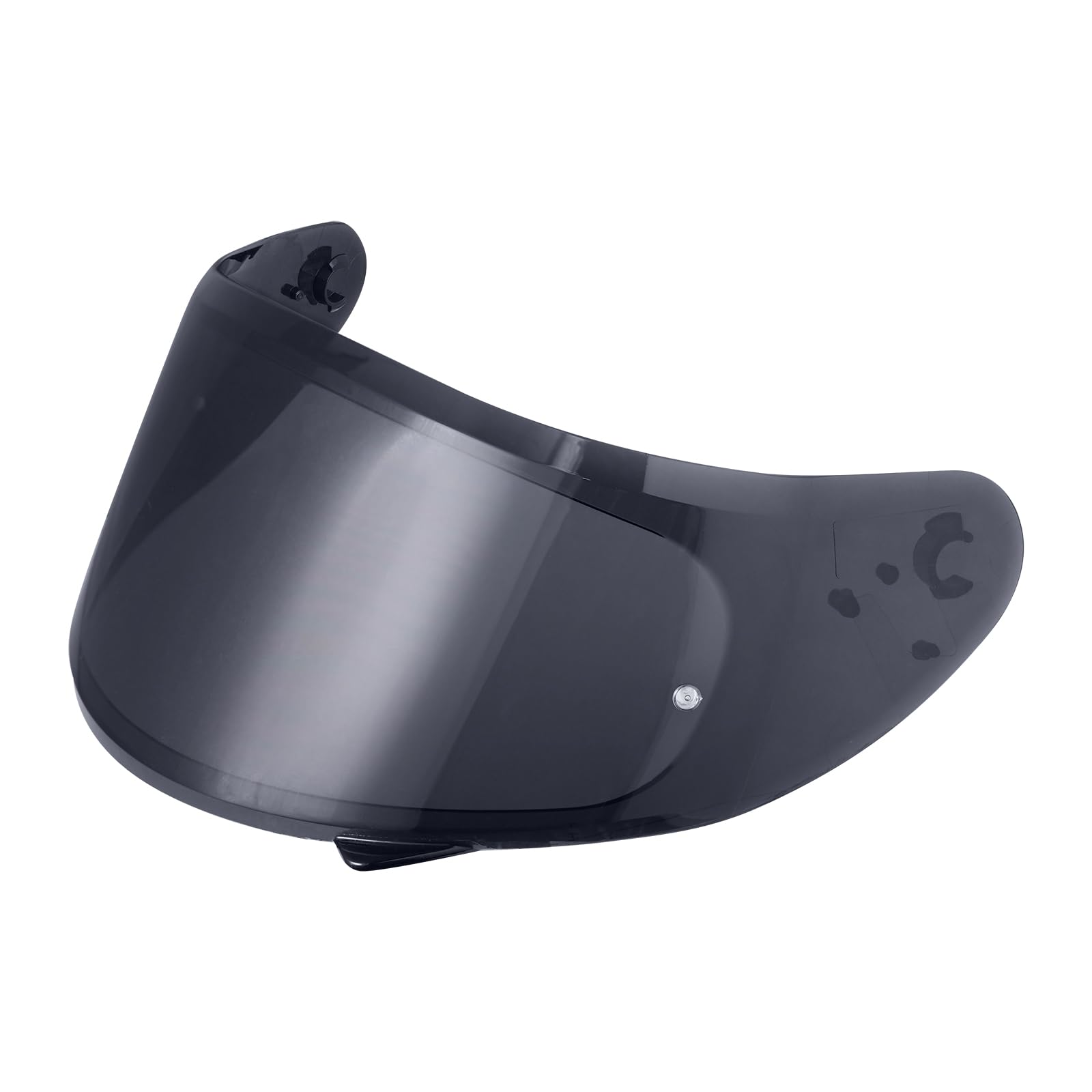 Motcycle Helmet Visor for MT V-12 Stinger/Thunder 3,Motorcycle Wind Shield Helmet Lens Visor for Full Face Helmet,Motorbike Helmet Replacement Accessories (Black)