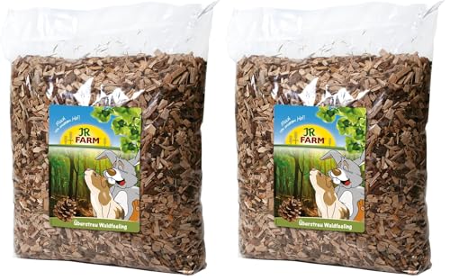 JR FARM Überstreu Waldfeeling 10 l (Packung mit 2)