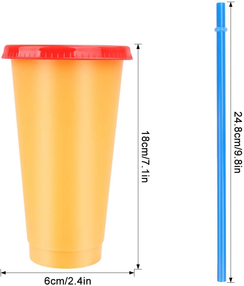 Bіg Sаlе Reusable Color Changing Cups With Lids and Straws,Unbreakable Cold Drink Plastic Tumblers Bulk, Smoothie Cups,Party Cups, BPA Free Cups for Adults.5 Pack 24oz. Bеѕt Dеаl Reusable Color Changing Cups With Lids and Straws,Unbreakable Cold Drink Plastic Tumblers Bulk, Smoothie Cups,Party Cups, BPA Free Cups for Adults.5 Pack 24oz.