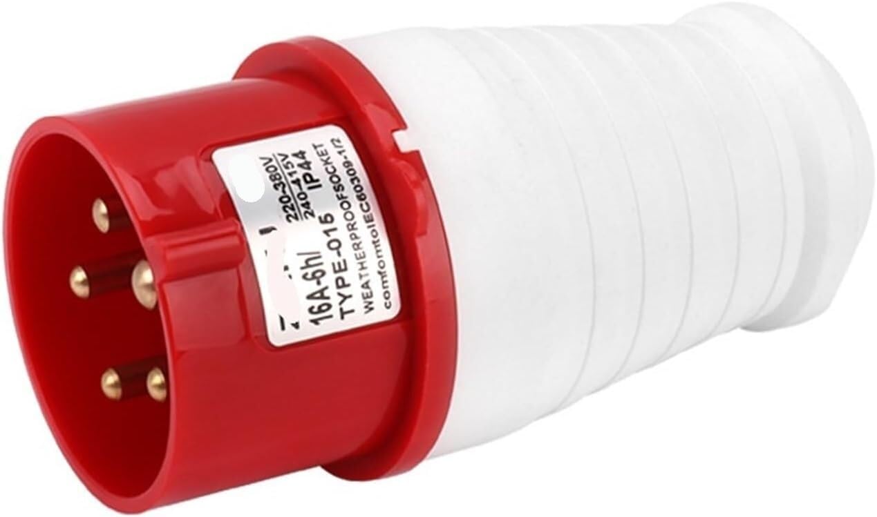 1pc ZQ-015 5X16A Enchufe Industrial IP44 Impermeable de Cinco núcleos - Conexión confiable for Aplicaciones