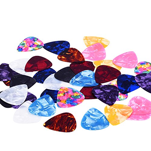 Médiators Guitare Plectres Couleur Mélangée 0.46mm Celluloïd Médiators avec Boîte de Poche Métallique, Pack 40 - Les Beatles, Paul McCartney, John Lennon, RIngo Starr, George Harrison Médiators Guitare Plectres Couleur Mélangée 0.46mm Celluloïd Médiators avec Boîte de Poche Métallique, Pack 40 – Image 6