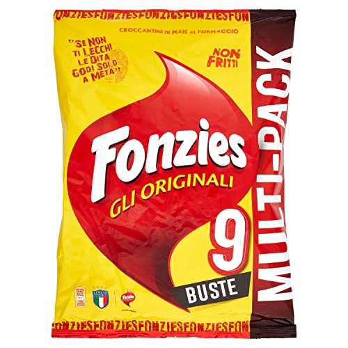 Fonzies Multipack Croccantini di Mais al Formaggio, 211.5g