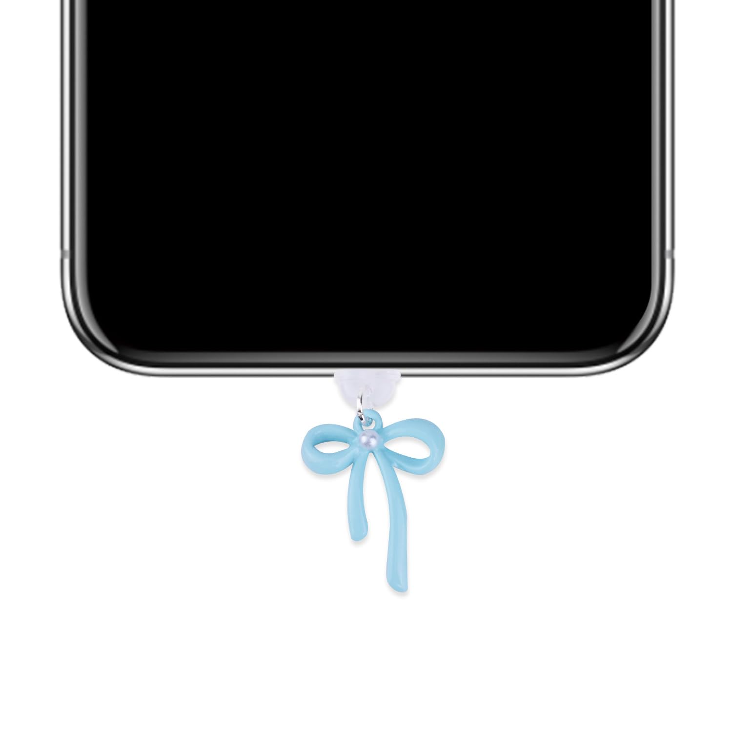 BOXOB 6 Sztuk Zatyczka Przeciwpyłowa USB C, Typ C Motylek Przeciwpyłowa Osłona Ochraniacz Portu Ładowania Zatyczka Przeciwpyłowa Kompatybilna z Kindle (2,6x2cm, 6 kolorów)