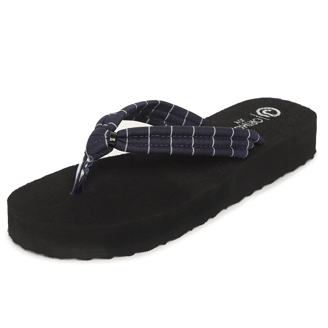 ORTHO JOY Womens Fancy Doctor Soft Comfortable Slippers- Navy Blue (B09VLG7GZN) Amazon Price History, Amazon Price Tracker