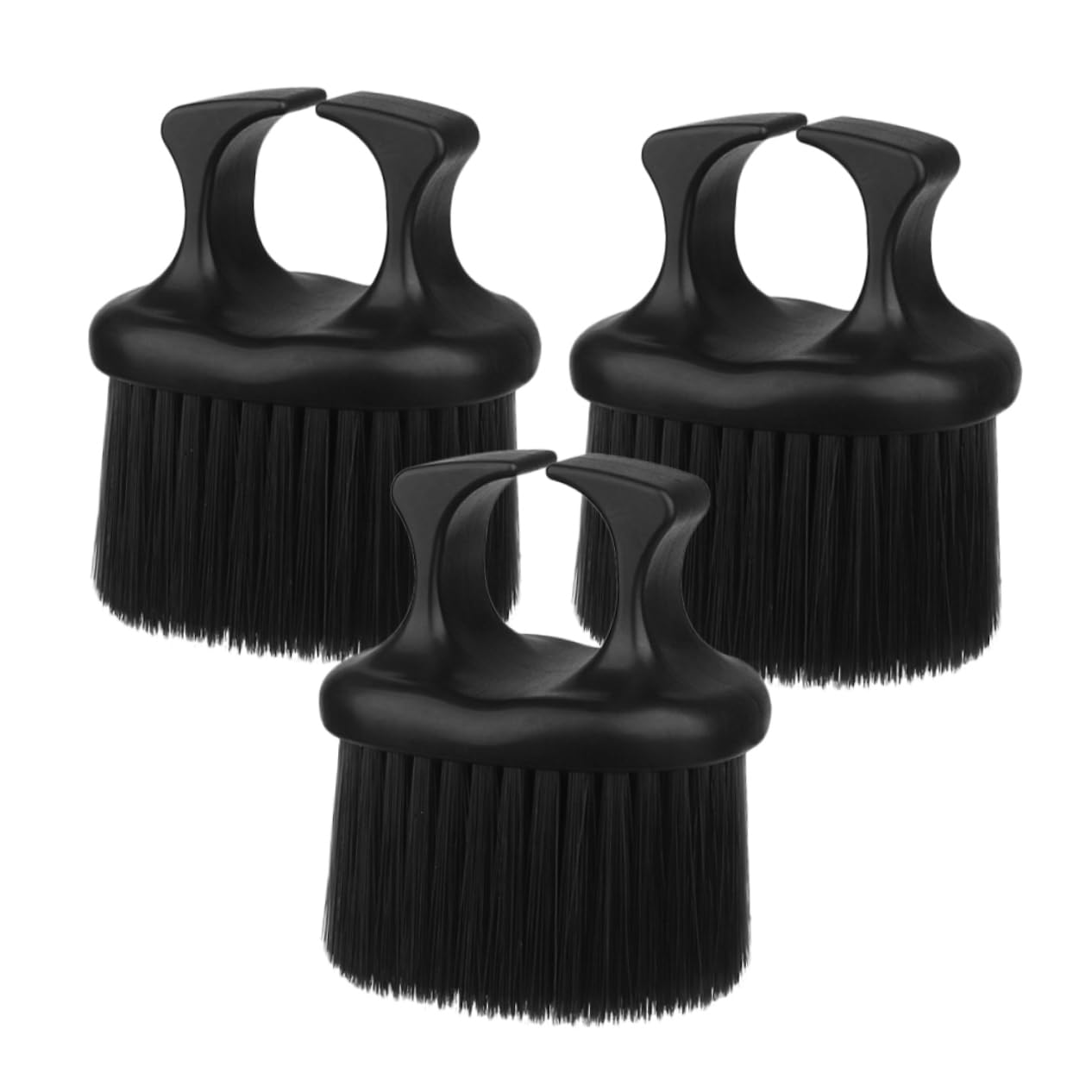 FRCOLOR 15pcs Beard Grooming Brush for Men Men Bristles Beard Brush Barber Bone Bristle