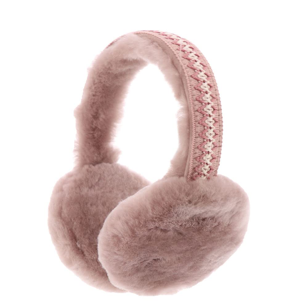 UGG Women's Sheepskin Earmuff with Tasman Tape