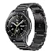 LDFAS Galaxy Watch 42MM Band, 20mm Solid Stainless Steel Metal Watch Strap Compatible for Samsung Galaxy Watch 42MM/Galaxy Watch Active 40mm Smartwatch, Black