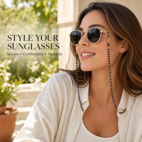 Image of Spectacle Chain for Women 3PCS Pearl Glasses Strap