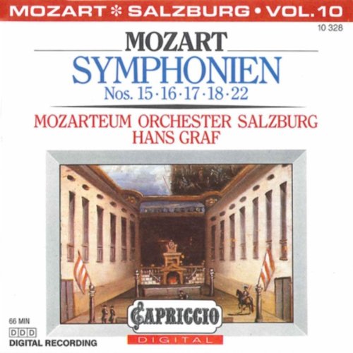 Symphonien Nos. 15, 16, 17, 18, 22 Wolfgang Amadeus Mozart, Hans Graf