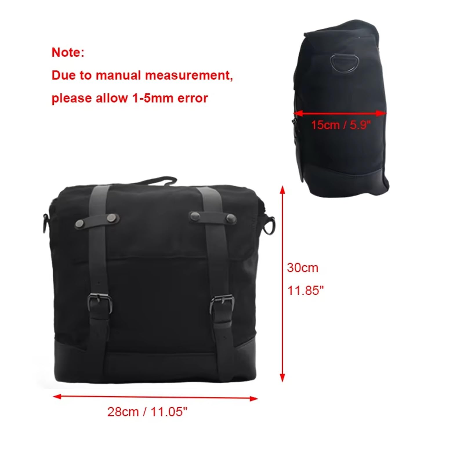 Borsa Bagagli Borse Universali Per Moto Impermeabili Laterali Di Grande Capacità Per Viaggi In Bici Per Casco In Tela Per Uomo